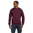 thumbnail image 1 of The Hanes 78 oz EcoSmart 50/50 Fleece Crew - MAROON - M, 1 of 2
