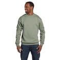 thumbnail image 1 of The Hanes 78 oz EcoSmart 50/50 Fleece Crew - STONEWASH GREEN - S, 1 of 2