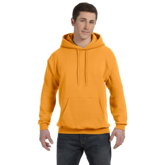 The Hanes 78 oz EcoSmart 50/50 Pullover Hood - GOLD - 3XL