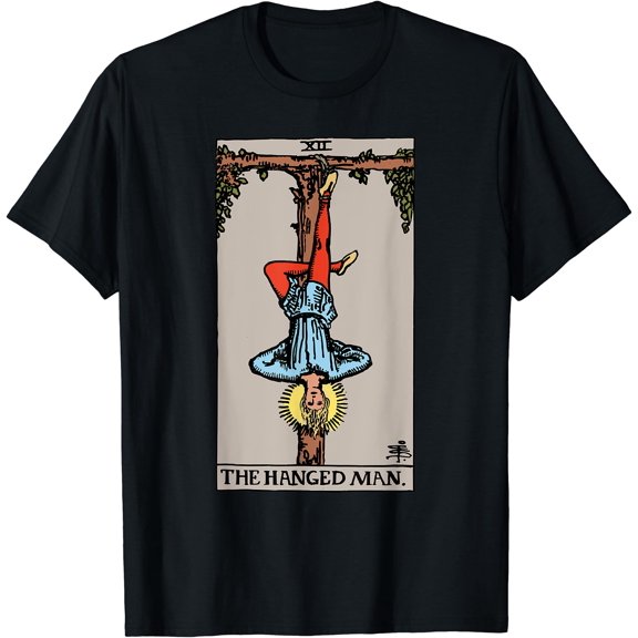 The Hanged Man Tarot Card Rider Waite S-5XL T-Shirt