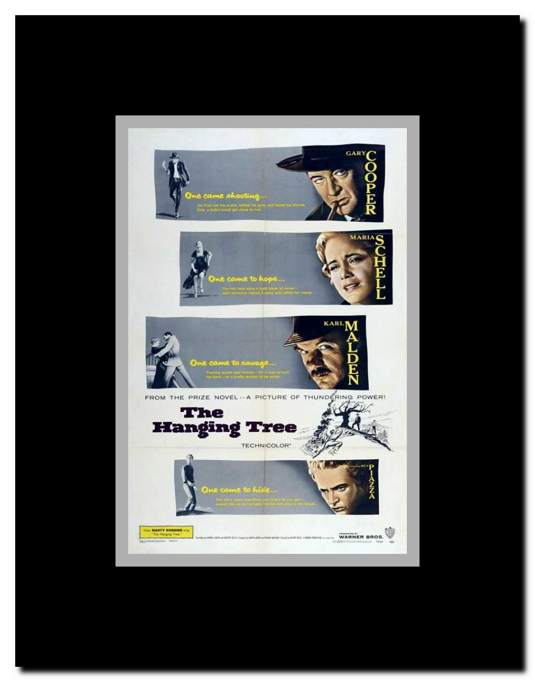 The Hanging Tree Framed Movie Poster