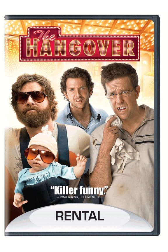 The Hangover (DVD, 2009, Rental Exclusive) NEW