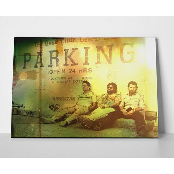 The Hangover Movie Poster or Wrapped Canvas