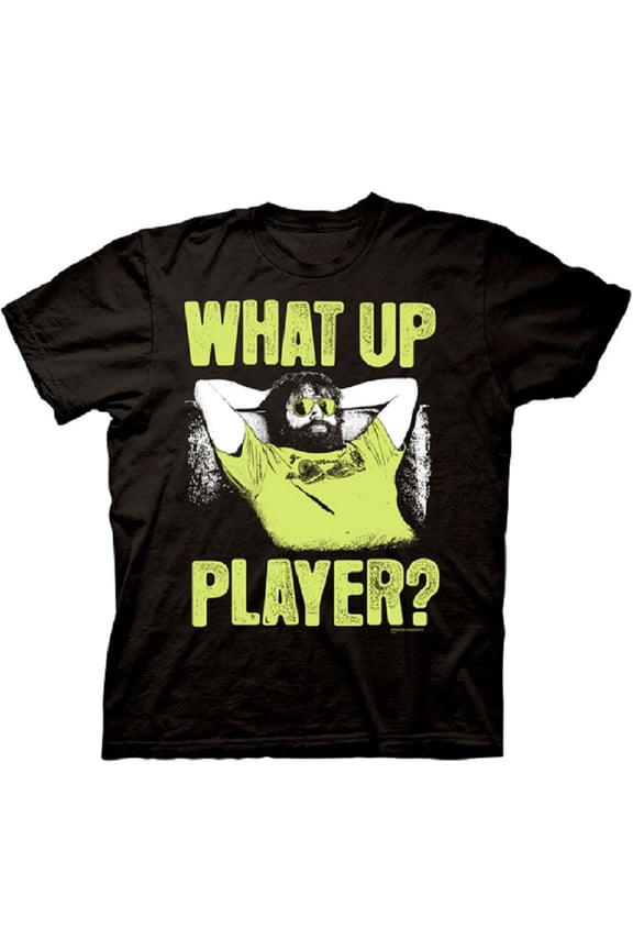 The Hangover What Up Player Adult T-Shirt