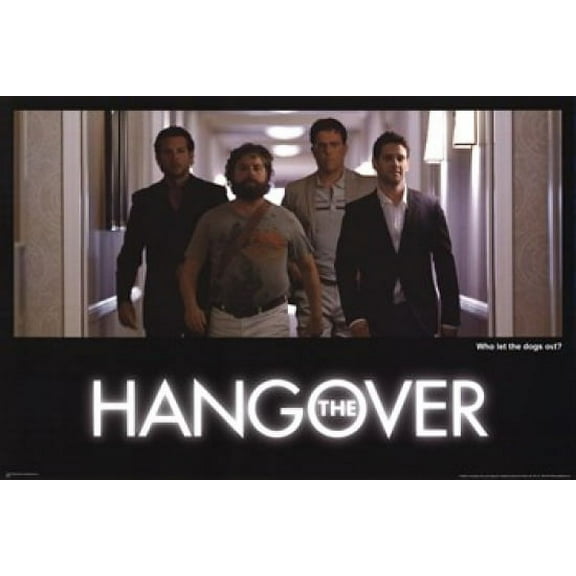 The Hangover - Who Let The Dogs Out Poster (36 x 24)