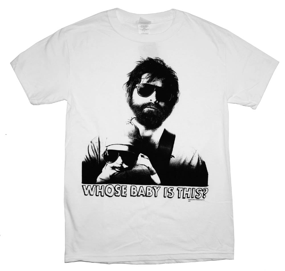 The Hangover Whose Baby Is This Funny Comedy Movie TShirt Tee