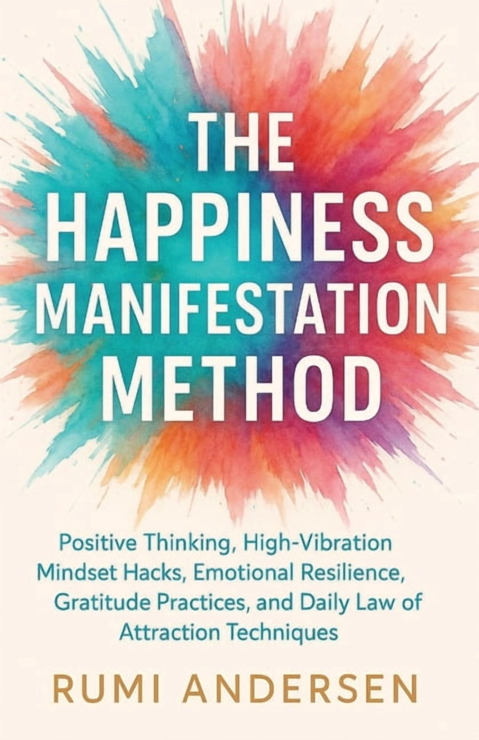 The Happiness Manifestation Method: Positive Thinking, High-Vibration Mindset Hacks, Emotional Resilience, Gratitude Pra, (Paperback)