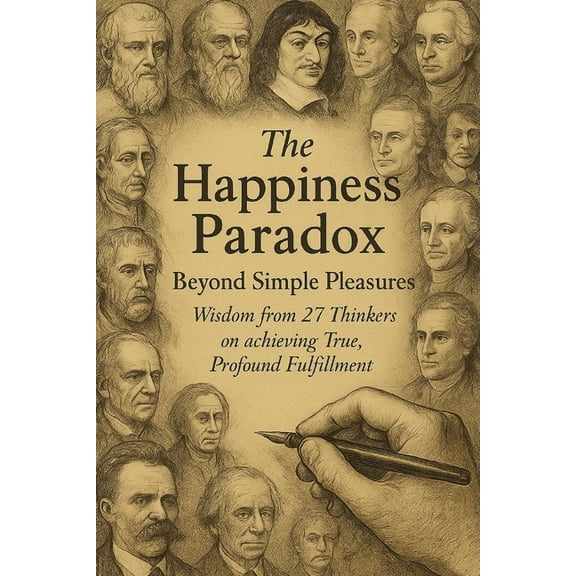 The Happiness Paradox: Beyond Simple Pleasures Wisdom from 27 thinkers on achieving True, Profound Fulfillement, (Paperback)