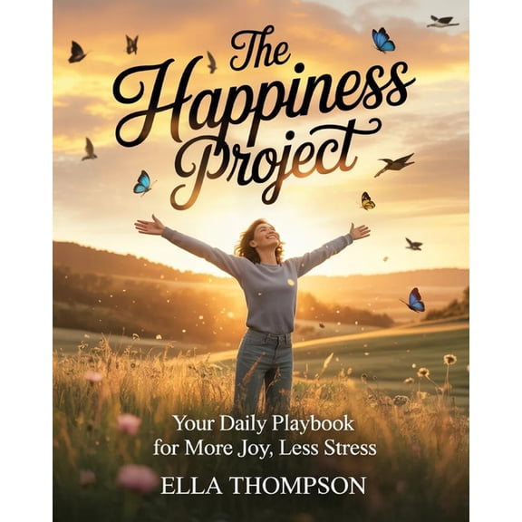The Happiness Project: Your Daily Playbook For More Joy, Less Stress, (Paperback)