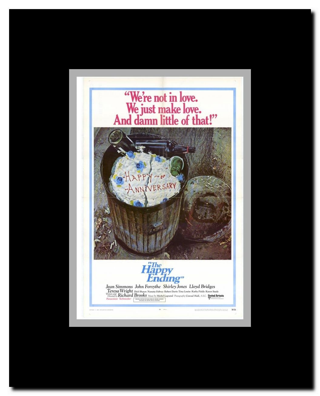 The Happy Ending Framed Movie Poster
