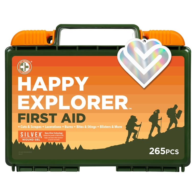 Be Smart Get Prepared Outdoor First Aid - Happy Explorer, 265