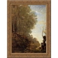 thumbnail image 1 of The Happy Isle 20x24 Gold Ornate Wood Framed Canvas Art by Corot, Jean Baptiste Camille, 1 of 2