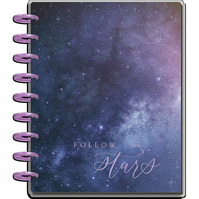 The Happy Planner, Classic 12 Month Planner, 2022, Midnight Dreams, 8.75" x 1.37" x 9.75"