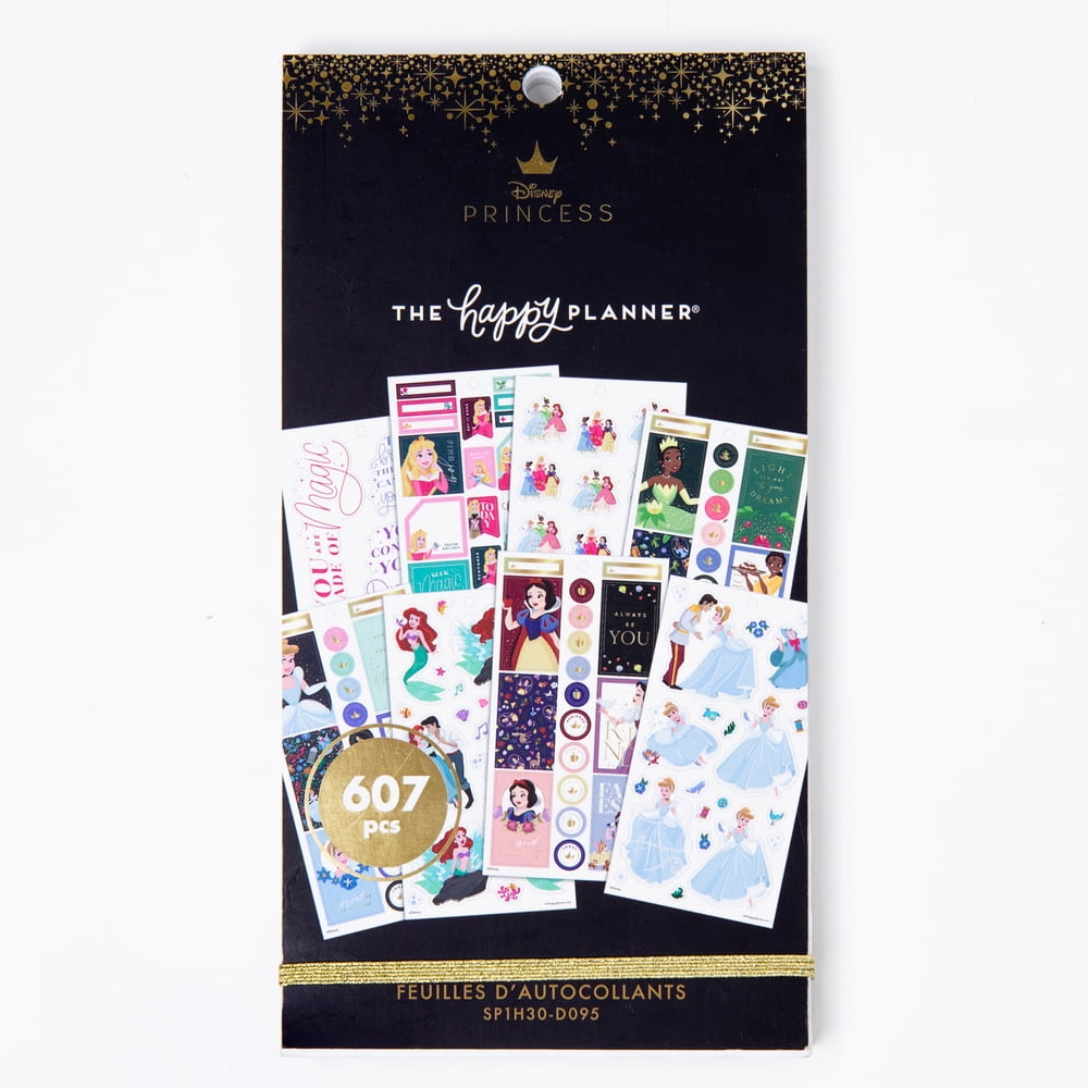 The Happy Planner HP Disney Stickers, Strong at Heart, 560/Pkg