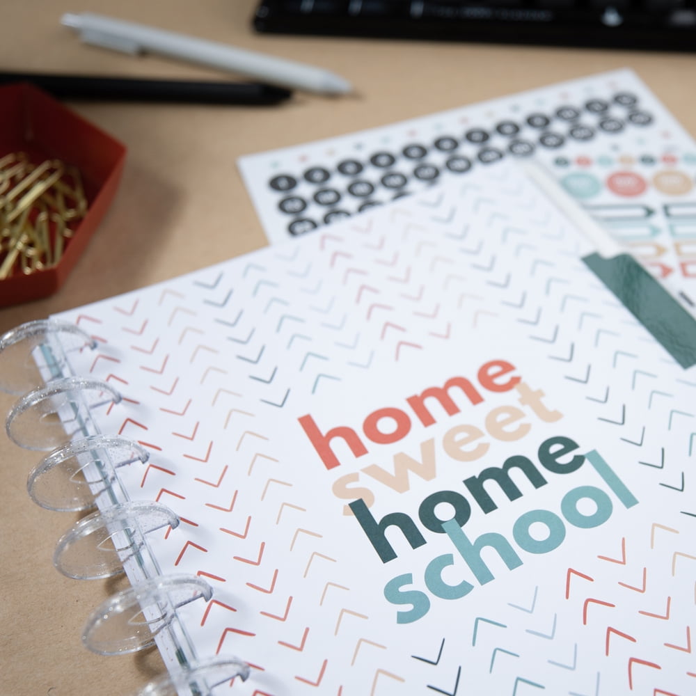 The Happy Planner® Homeschool and Work From Home Classic Extension Packs by me & my BIG ideas