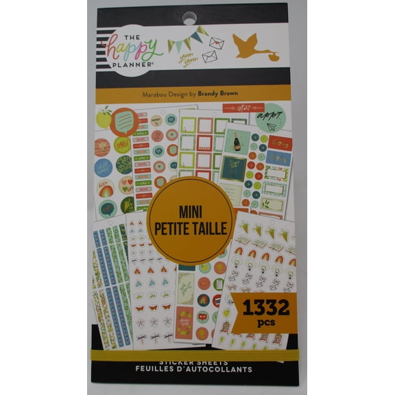The Happy Planner Marabou Design by Brandy Brown