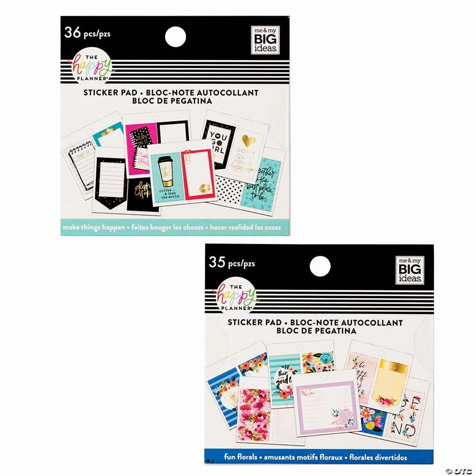The Happy Planner Sticker Pad Assortment - 71 Pieces
