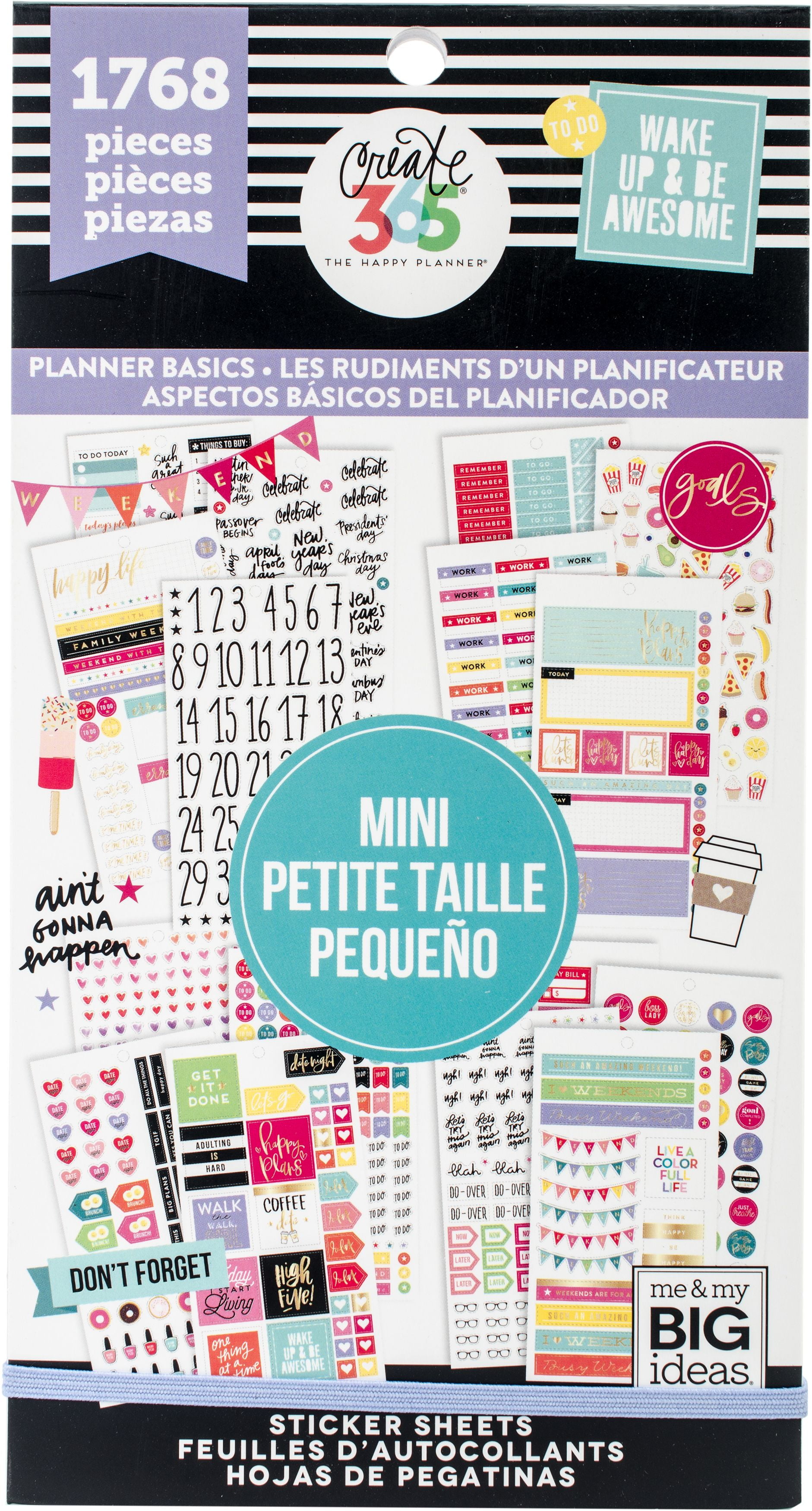 The Happy Planner Sticker Value Pack - Going Places, 397/Pkg