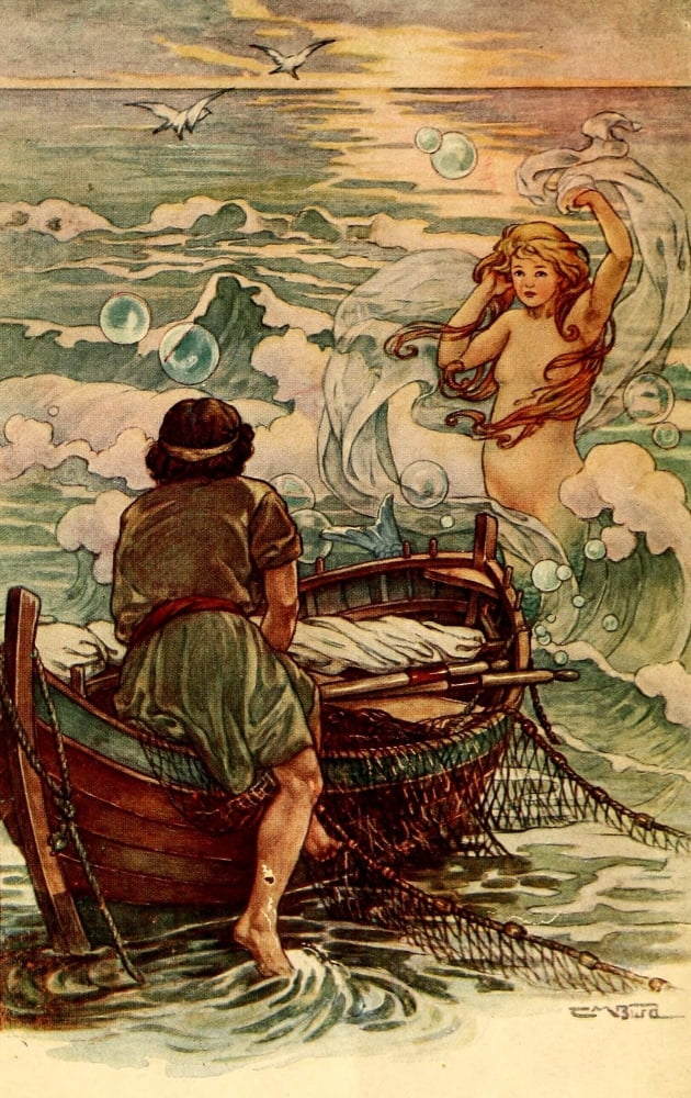 The Happy Prince & Other Fairy Tales The Fisherman and his Soul Canvas Art - Clara M Burd (18 x 24)