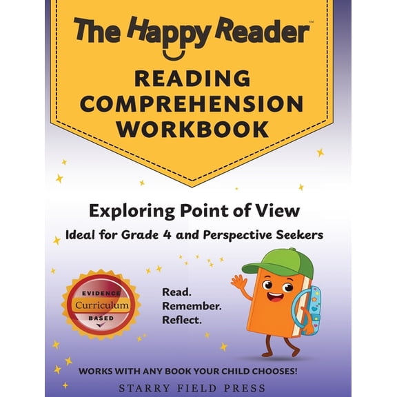 The Happy Reader Reading Comprehension Workbook, Grade 4: Point of View, (Paperback)