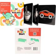 The Happy Start Award-Winning High Contrast Board Book for Newborns, Learning, Babies 0-6 Months, Ages 0+, New Vietnamese