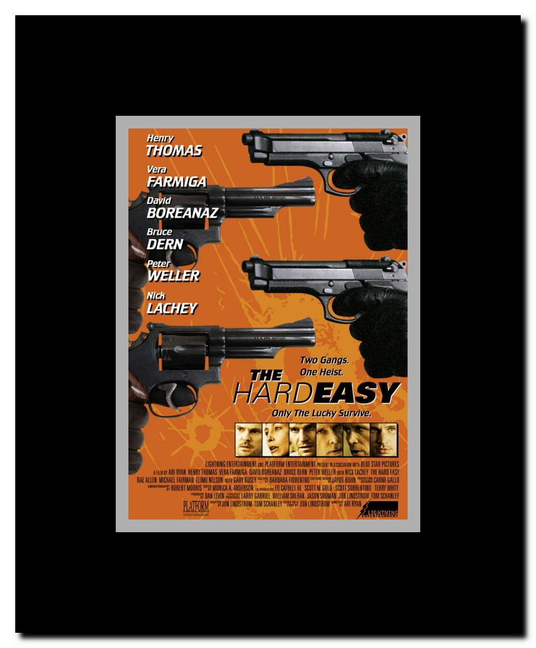 The Hard Easy Framed Movie Poster