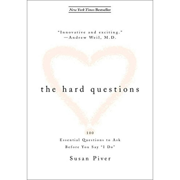 Pre-Owned The Hard Questions: 100 Essential Questions to Ask Before You Say i Do (Paperback) 1585426210 9781585426218