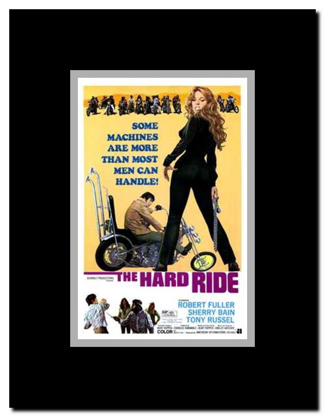 The Hard Ride Framed Movie Poster