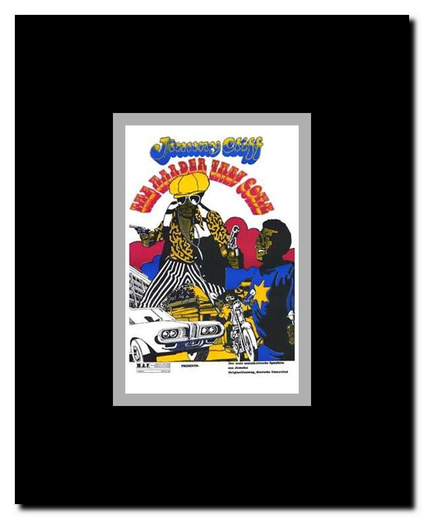 The Harder They Come Framed Movie Poster