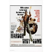 The Harder They Come Us Poster Art Center: Jimmy Cliff 1972 Movie Poster Masterprint (24 x 36)
