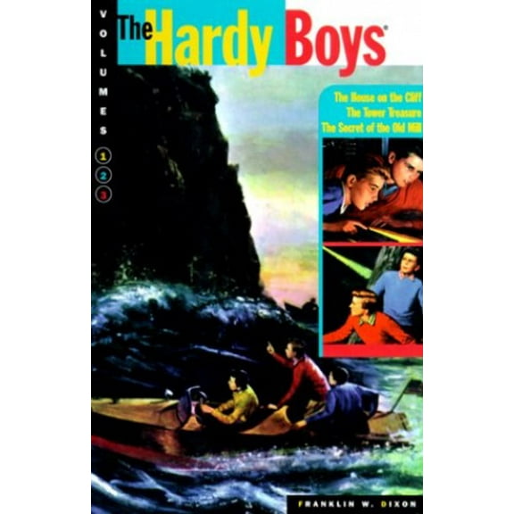 Pre-Owned The Hardy Boys Mystery Stories Boxed Set : The Tower Treasure; The House on the Cliff; The Secret of the Old Mill (Hardcover) 9780765117274