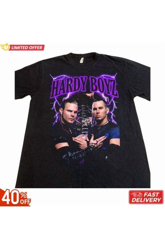 The Hardy Boyz Cotton Freeship Reprint Sale 40 Men Creative Theme Suited To Daily Outfits And Special Occasions T-Shirt, Size S-5XL