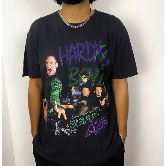 The Hardy Boyz Vintage T-Shirt Cotton Men'S Tee All Size S-5XL