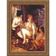 thumbnail image 1 of The Harem (Parisian Women Dresses as Algerians) 20x24 Gold Ornate Wood Framed Canvas Art by Renoir, Pierre Auguste, 1 of 2