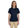 thumbnail image 1 of The Harriton Ladies 6 oz Ringspun Cotton PiquÃƒÆ’Ã‚Â© Short Sleeve Polo Shirt - NAVY - S, 1 of 2