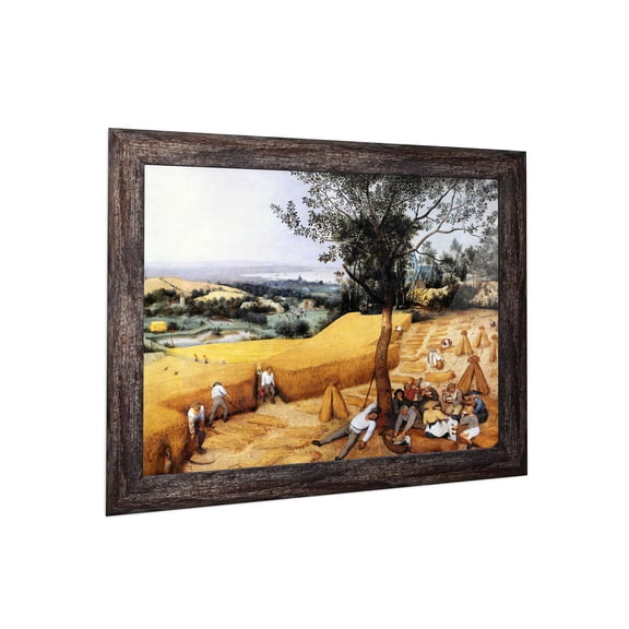 The Harvesters by Pieter Brueghel The Elder, World Famous Wall Art Collection, Farming Wall Decor for Kitchen or Living Room,11x14, 2463BW
