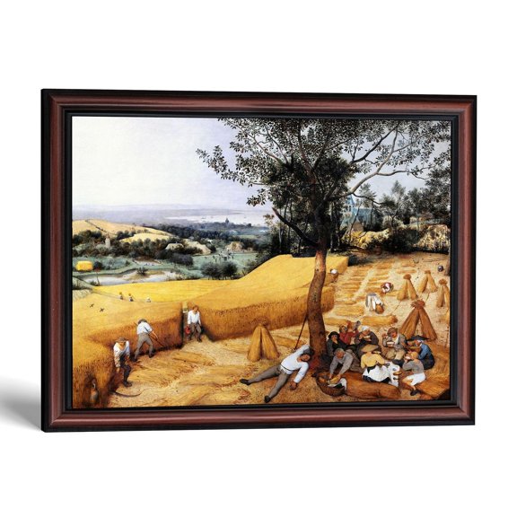The Harvesters Framed Print, Pieter Bruegel Renaissance Wall Art