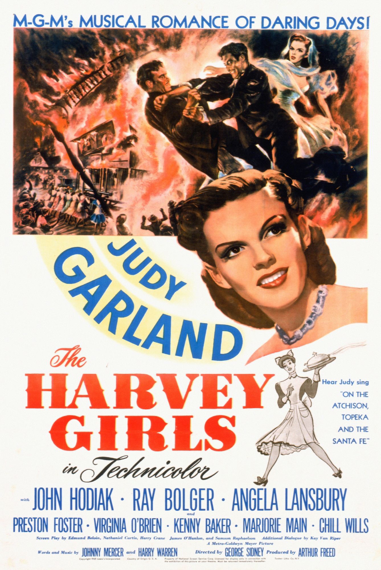 The Harvey Girls Canvas Art - (11 x 17)
