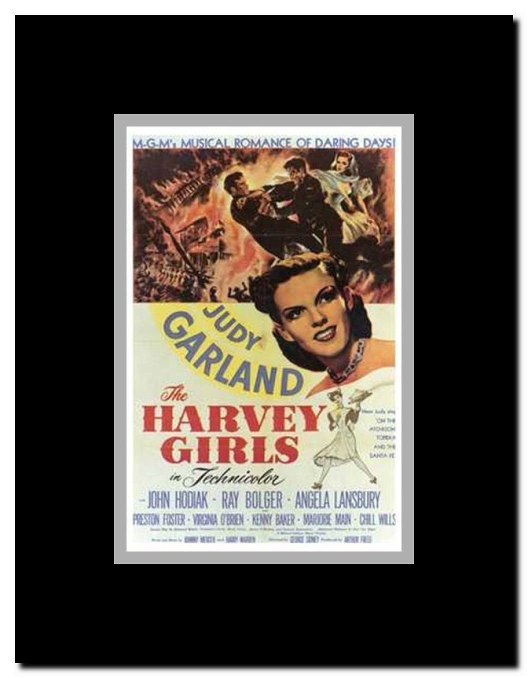 The Harvey Girls Framed Movie Poster