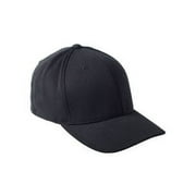 The Hat Pros | Flexfit Men's Cool & Dry Perfomance Sport Hat Fitted Baseball Cap as1, Alpha, s, m, Black