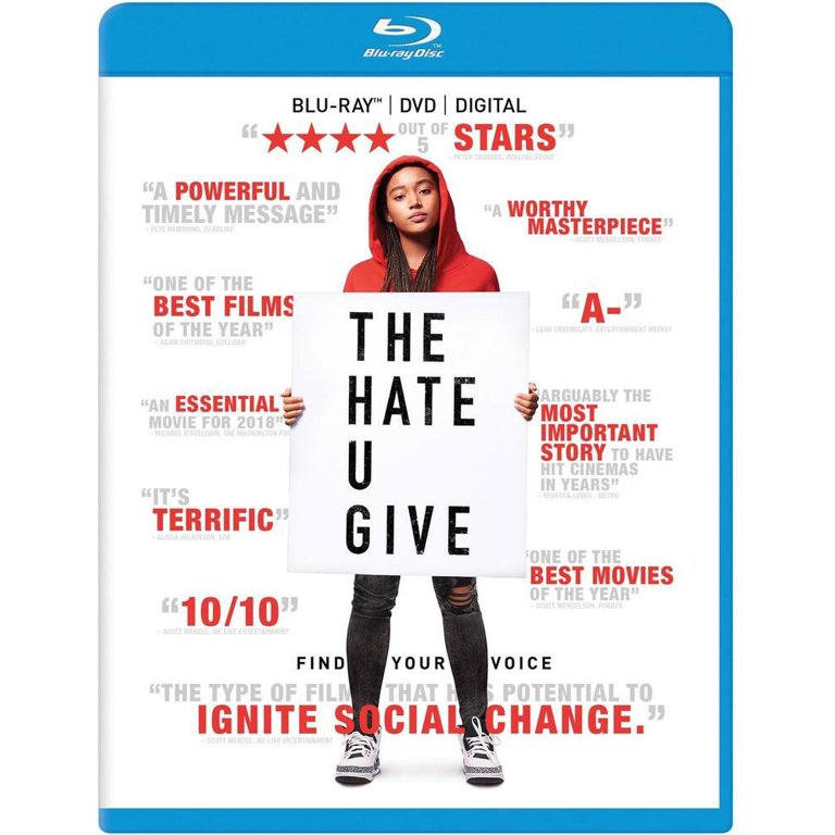 The Hate U Give (Blu-ray + DVD + Digital Code) - Walmart.com