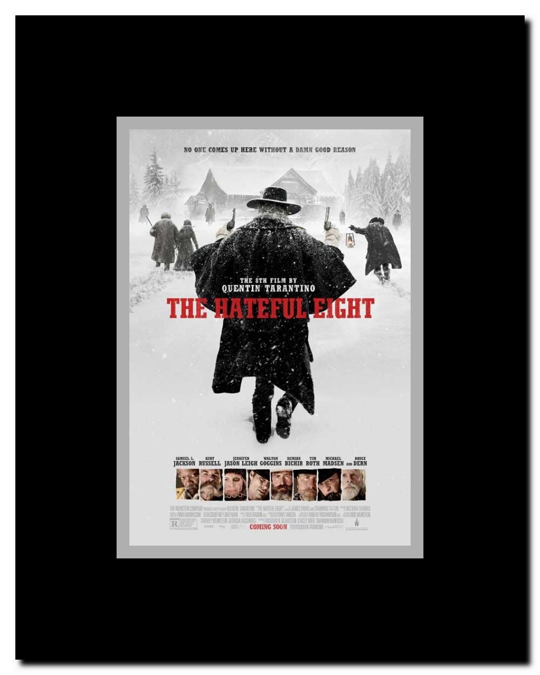 The Hateful Eight Framed Movie Poster
