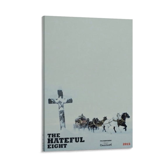 The Hateful Eight Movie Poster (17) Print Photo Art Painting Canvas Poster Home Decorative Bedroom Modern Decor Posters Gifts 24x36inch(60x90cm)