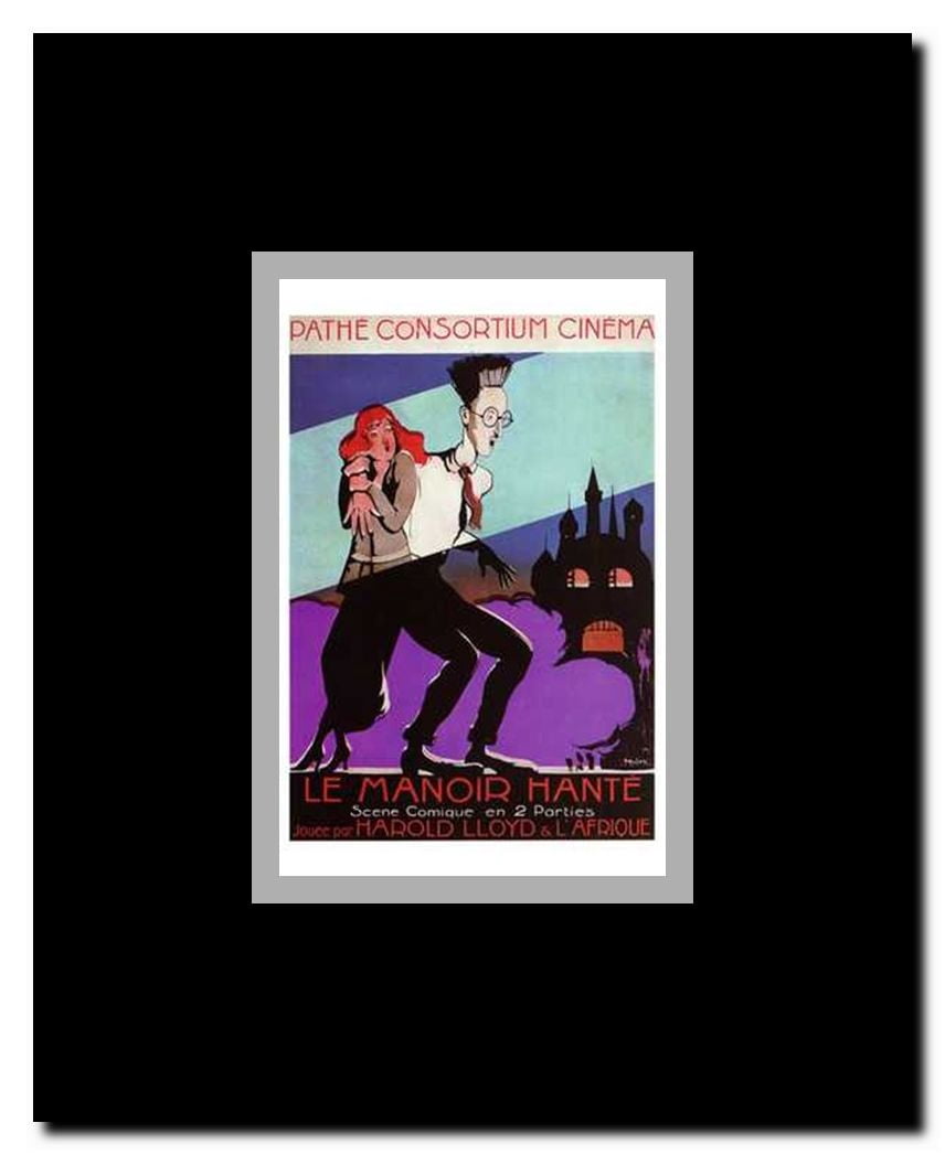 The Haunted House Framed Movie Poster