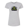 thumbnail image 1 of The Haunted Mansion - 999 Happy Haunts - Juniors Fitted Graphic T-Shirt, 1 of 5