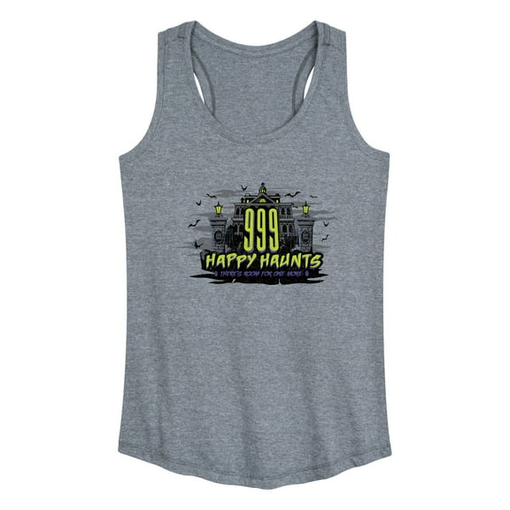 The Haunted Mansion  - 999 Happy Haunts  - Women's Racerback Tank Top