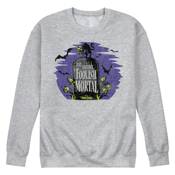 The Haunted Mansion - Another Foolish Mortal - Men's Crew Neck Fleece Pullover