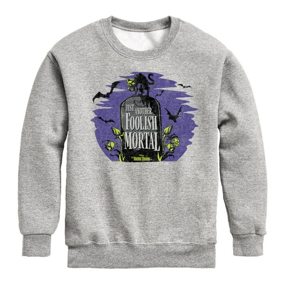 The Haunted Mansion - Another Foolish Mortal - Toddler & Youth Crewneck Fleece Sweatshirt