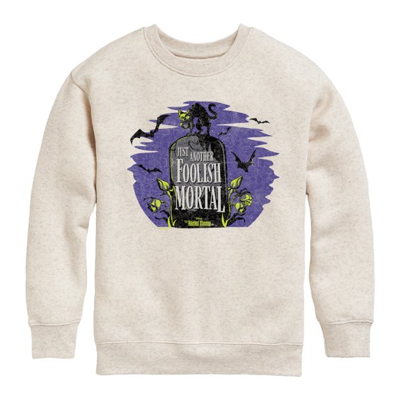 The Haunted Mansion - Another Foolish Mortal - Toddler & Youth Crewneck Fleece Sweatshirt