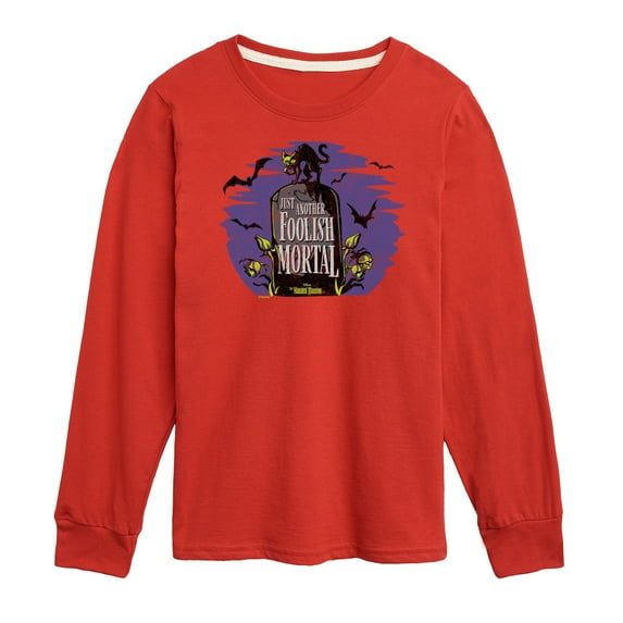 The Haunted Mansion - Another Foolish Mortal - Toddler & Youth Long Sleeve Graphic T-Shirt